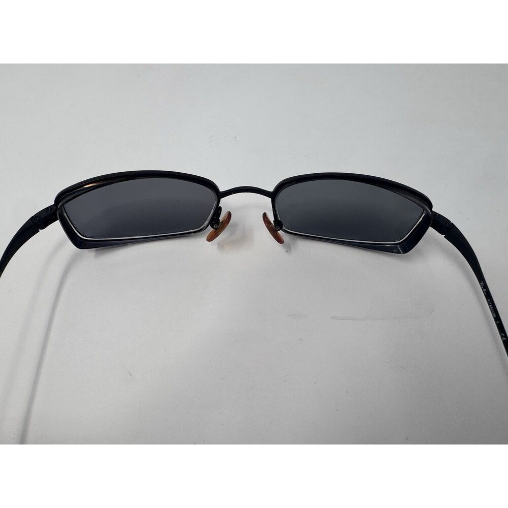 Ray-Ban Black Rectangular Sunglasses - Picture 8 of 12